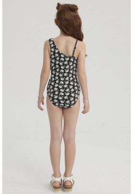 Imagen 2 del producto Traje De Baño Niña Asimétrico Negro