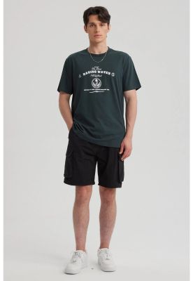 Imagen 2 del producto Polera Hombre Print Regular Fit Verde