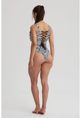 Imagen 2 del producto Traje De Baño Mujer Entero Reversible Negro