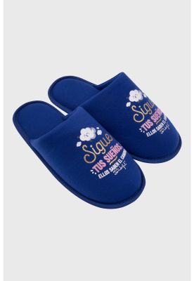 Imagen 2 del producto Pantufla Mujer Estampado Azul