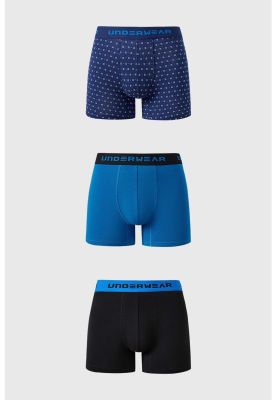 Imagen 1 del producto Bóxer Hombre Tripack Rapport Negro