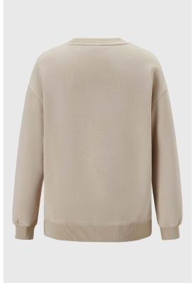 Imagen 2 del producto Polerón Niña Acid Wash Beige