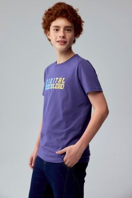 Imagen 2 del producto Polera Niño Print Morado