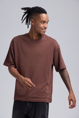 Imagen 2 del producto Polera Hombre Loose Fit Chocolate