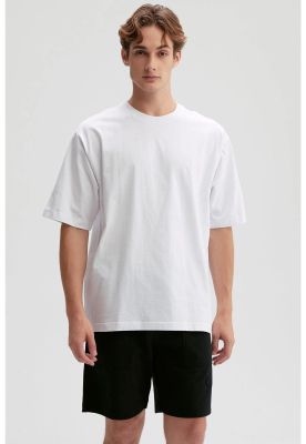 Polera Hombre Oversize Blanco - lV