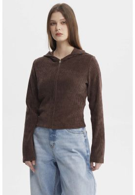 Imagen 2 del producto Polerón Mujer Slim Café Oscuro - lll