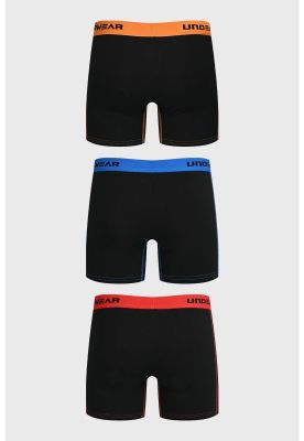 Imagen 2 del producto Bóxer Hombre Tripack Largo Negro - lV