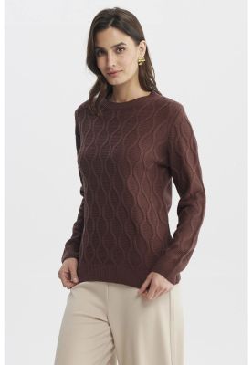 Imagen 2 del producto Sweater Mujer Casual Café Claro