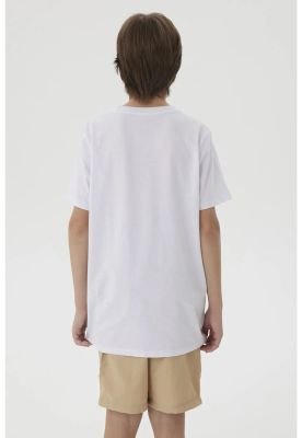 Imagen 2 del producto Polera Niño Print Posicional Blanco