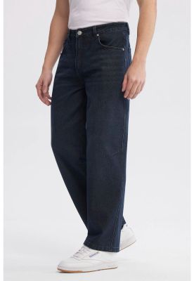 Imagen 2 del producto Jeans Hombre Baggy Azul Oscuro