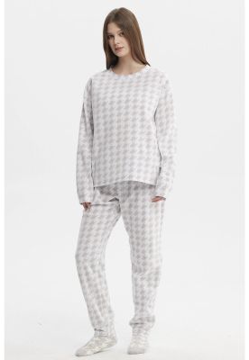 Imagen 2 del producto Pijama Mujer Pijama Polera Y Pantalón Gris - ll