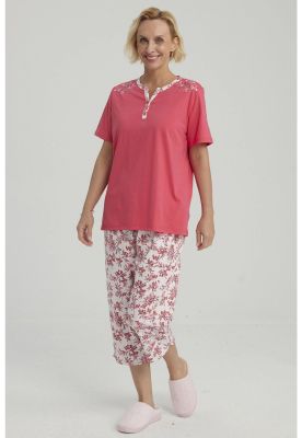 Imagen 1 del producto Pijama Mujer Full Print Fucsia