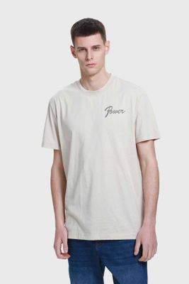 Polera Hombre Doble Print Beigei