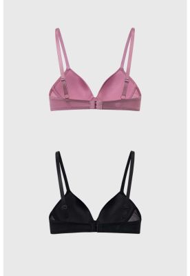 Imagen 2 del producto Sostén Mujer Bipack Copa Soft Liso Rosa Viejo