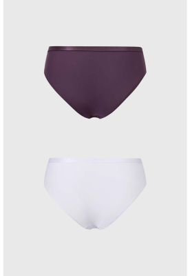 Imagen 2 del producto Calzón Mujer Pantaleta Detalle Encaje Café Oscuro