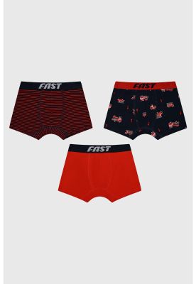 Imagen 1 del producto Boxer Niño Tripack Liso Azul Marino