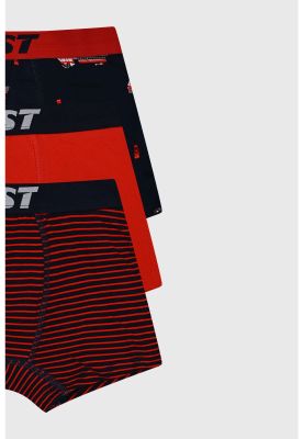 Imagen 2 del producto Boxer Niño Tripack Liso Azul Marino