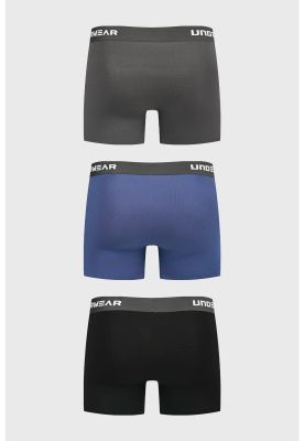 Imagen 2 del producto Boxer Hombre Tripack Bambú Azul