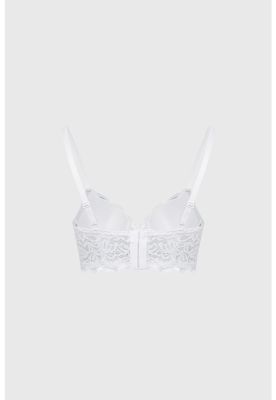 Imagen 2 del producto Sostén Mujer Corset Detalle Cruce Medio Blanco- ll