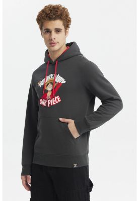 Imagen 2 del producto Polerón Hombre One Piece Gris Marengo