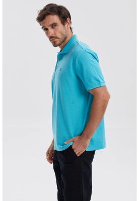 Imagen 2 del producto Polera Hombre Pique Básica Lisa Calipso II