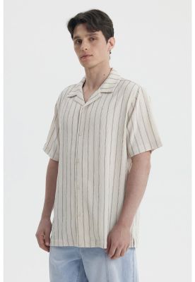 Imagen 2 del producto Camisa Hombre Slim Cuello Camisero Beige- ll