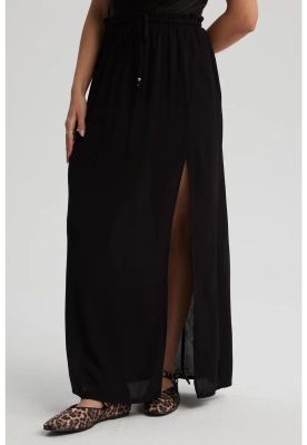 Imagen 1 del producto Falda Mujer Larga Abertura Negro