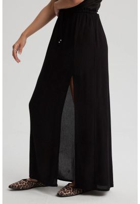 Imagen 2 del producto Falda Mujer Larga Abertura Negro