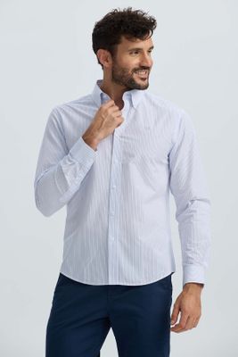 Imagen 2 del producto Camisa Hombre Moda Blanco