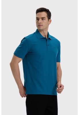 Imagen 2 del producto Polera Hombre Con Logo Petróleo