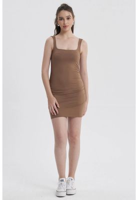 Imagen 1 del producto Vestido Mujer Drapeado Chocolate