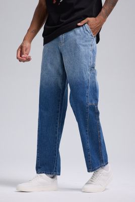 Imagen 1 del producto Jeans Hombre Baggy Degradado Azul