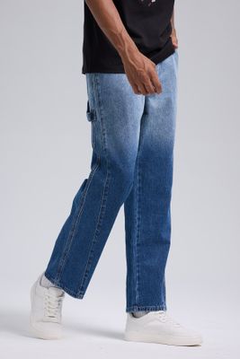 Imagen 2 del producto Jeans Hombre Baggy Degradado Azul