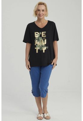 Imagen 2 del producto Polera Mujer Print Negro - VII