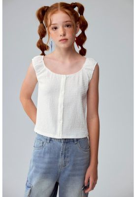 Imagen 1 del producto Peto Niña Recogido Medio Crudo