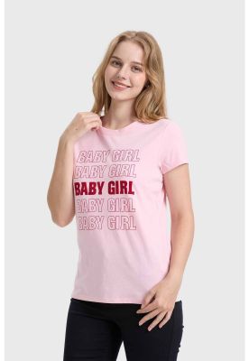 Imagen 2 del producto Polera Mujer Básica Print Rosado