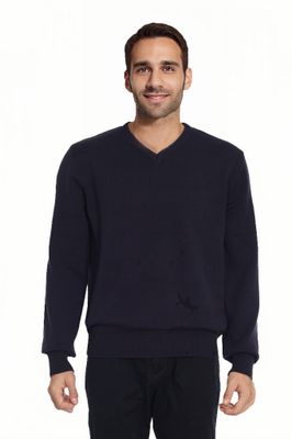 Sweater Hombre Básico Azul