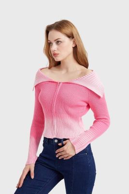 Imagen 2 del producto Sweater Mujer Lavado Fucsia