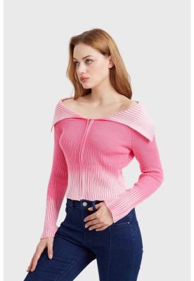 Imagen 2 del producto Sweater Mujer Lavado Fucsia