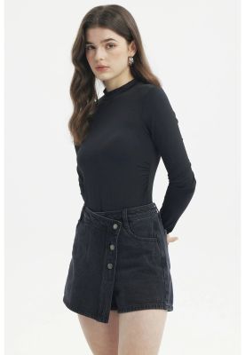 Imagen 2 del producto Polera Mujer Ajustado Negro - Vll