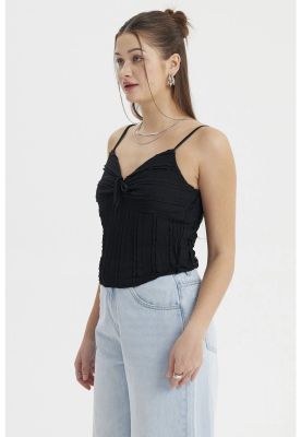 Imagen 2 del producto Peto Mujer Texturizada Negro