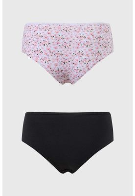 Imagen 2 del producto Calzón Mujer Pantaleta Algodón Negro