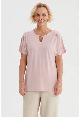 Imagen 1 del producto Polera Mujer Detalle Perlas Rosado