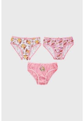 Calzón Niña Tripack Princesas Rosado - ll