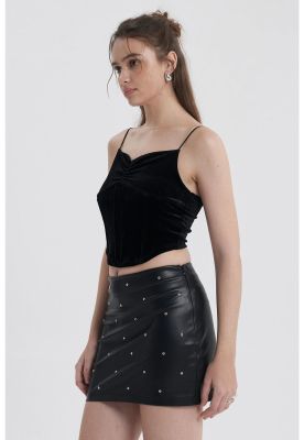 Imagen 2 del producto Peto Mujer Velvet Negro