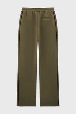 Imagen 2 del producto Pantalón Buzo Niño Calce Recto Con Pipping Verde Militar