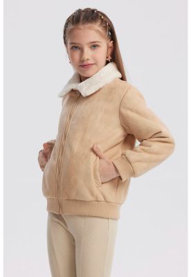 Imagen 2 del producto Chaqueta Niña Cuello Camisero Beige