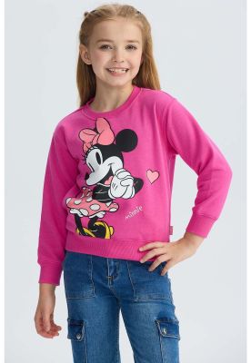 Polerón Niña Minnie Magenta