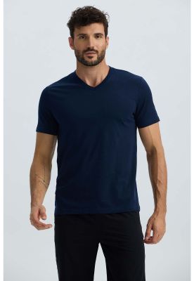 Imagen 2 del producto Polera Hombre Básica Azul
