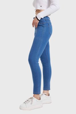 Imagen 2 del producto Jeans Mujer Skinny Push Up Jeny Azul